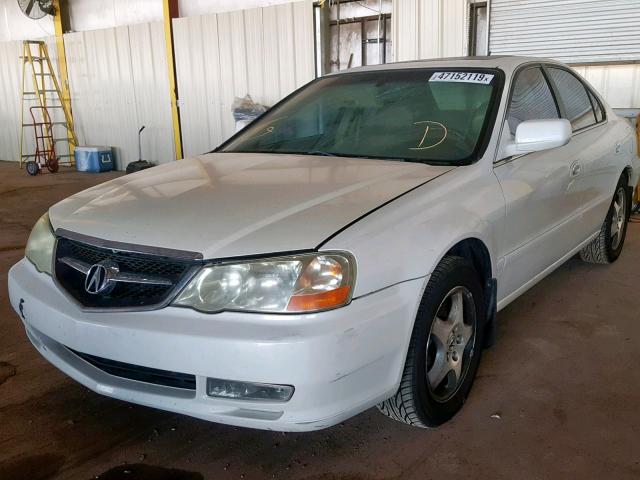 19UUA56733A022445 - 2003 ACURA 3.2TL WHITE photo 2