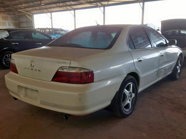 19UUA56733A022445 - 2003 ACURA 3.2TL WHITE photo 4