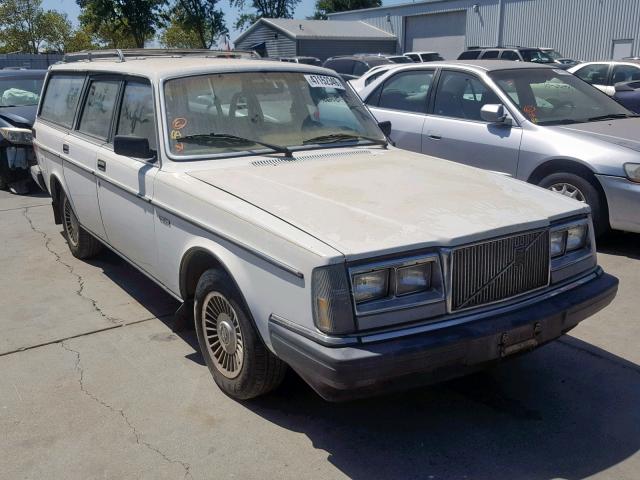 YV1AX8859F1619062 - 1985 VOLVO 245 DL WHITE photo 1