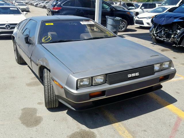 SCEDT26T3DD016395 - 1983 DELOREAN DMC-12 GRAY photo 1