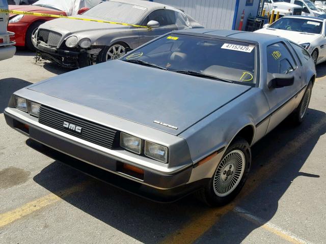 SCEDT26T3DD016395 - 1983 DELOREAN DMC-12 GRAY photo 2