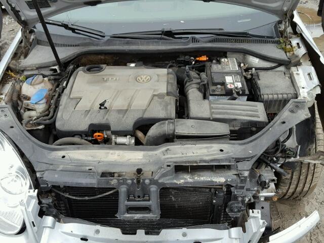 3VWJL71K89M180095 - 2009 VOLKSWAGEN JETTA TDI SILVER photo 7