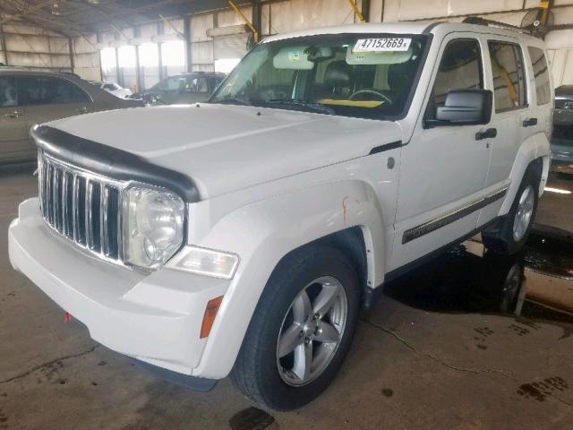 1J4PN5GK6AW108488 - 2010 JEEP LIBERTY LI WHITE photo 2