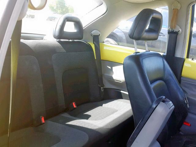 3VWCA21C1YM403067 - 2000 VOLKSWAGEN NEW BEETLE YELLOW photo 6