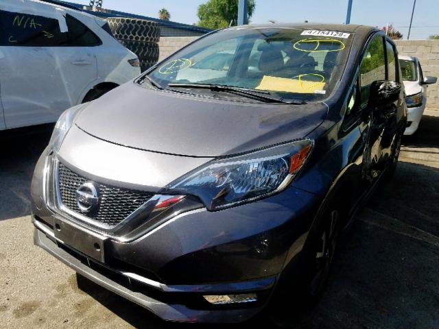 3N1CE2CP2HL376123 - 2017 NISSAN VERSA NOTE GRAY photo 2