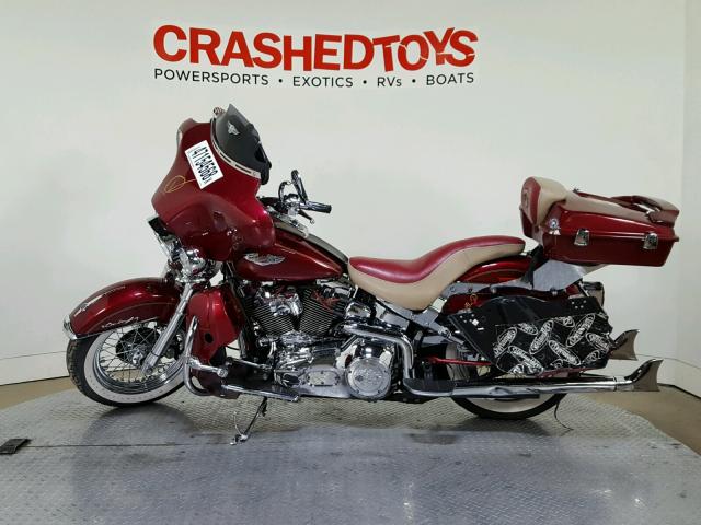 1HD1JDB175Y020462 - 2005 HARLEY-DAVIDSON FLSTNI RED photo 5