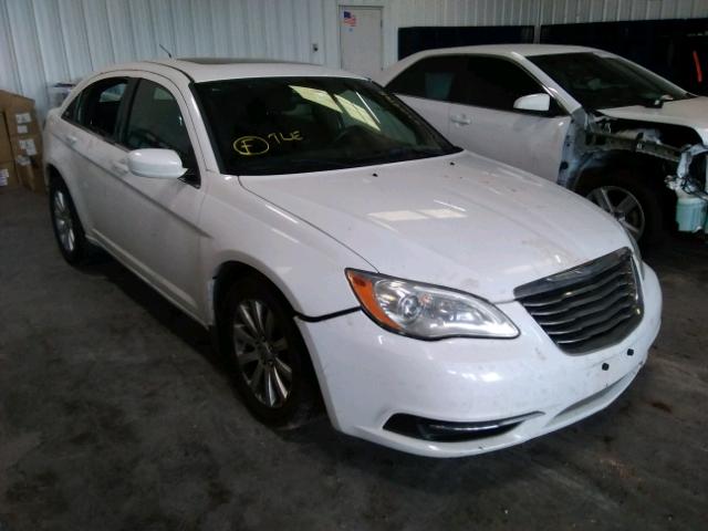 1C3CCBBG3CN268854 - 2012 CHRYSLER 200 TOURIN WHITE photo 1