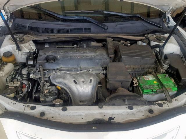 4T1BE46K67U656180 - 2007 TOYOTA CAMRY CE WHITE photo 7