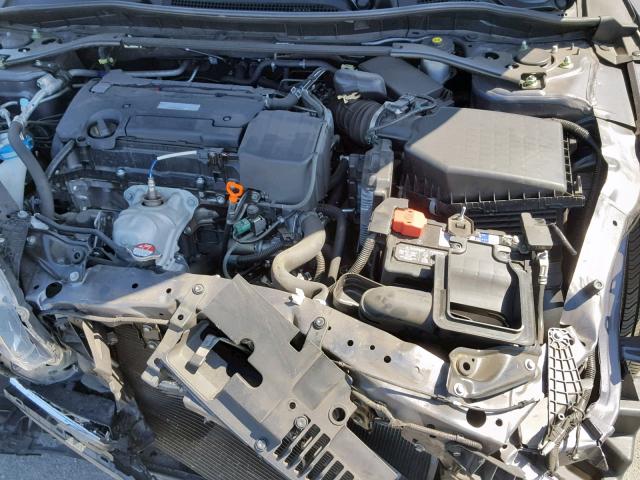 1HGCR2F87HA043981 - 2017 HONDA ACCORD EXL GRAY photo 7