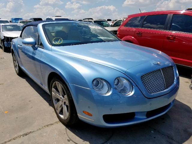 SCBDR33W77C043934 - 2007 BENTLEY CONTINENTA BLUE photo 1