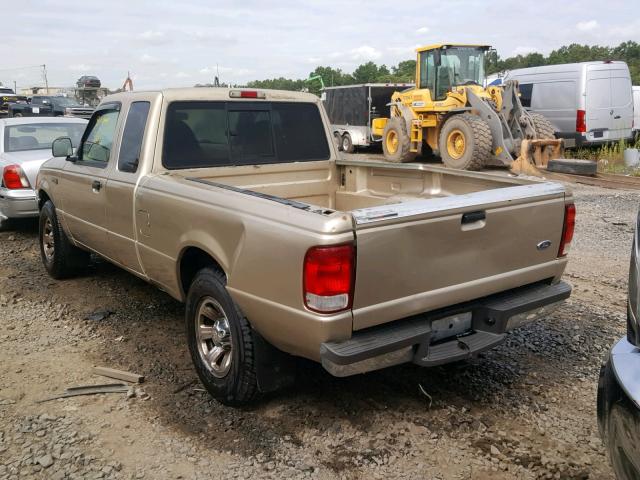 1FTYR14V5YTA90356 - 2000 FORD RANGER SUP TAN photo 3