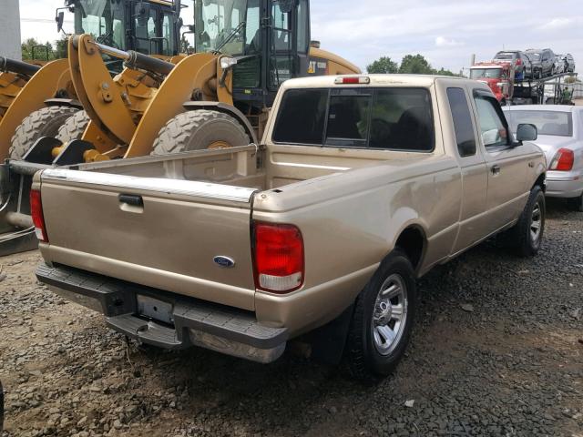 1FTYR14V5YTA90356 - 2000 FORD RANGER SUP TAN photo 4