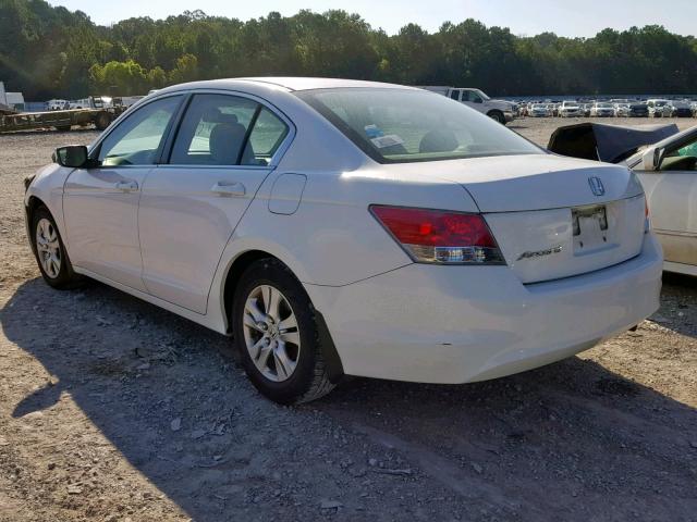 1HGCP26459A017514 - 2009 HONDA ACCORD LXP WHITE photo 3