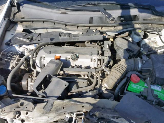 1HGCP26459A017514 - 2009 HONDA ACCORD LXP WHITE photo 7