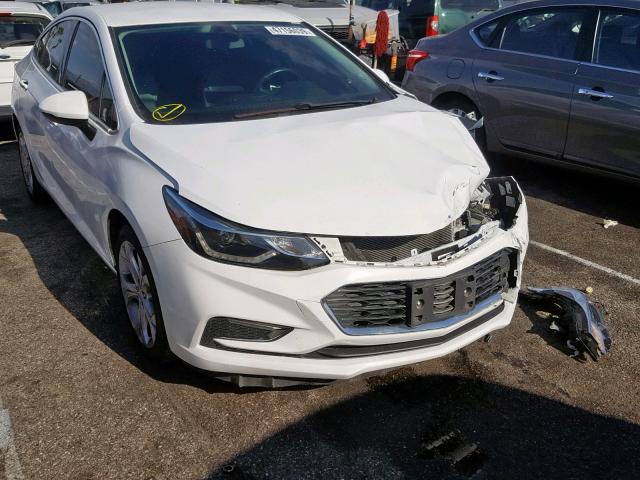 1G1BF5SM9H7104521 - 2017 CHEVROLET CRUZE PREM WHITE photo 1