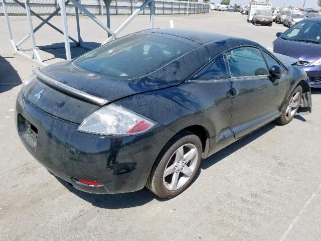 4A3AK24F08E023413 - 2008 MITSUBISHI ECLIPSE GS BLACK photo 4