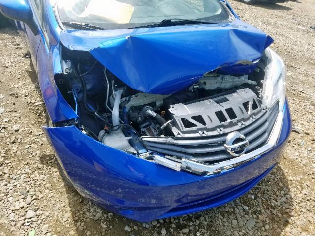 3N1CE2CP8GL393622 - 2016 NISSAN VERSA NOTE BLUE photo 9