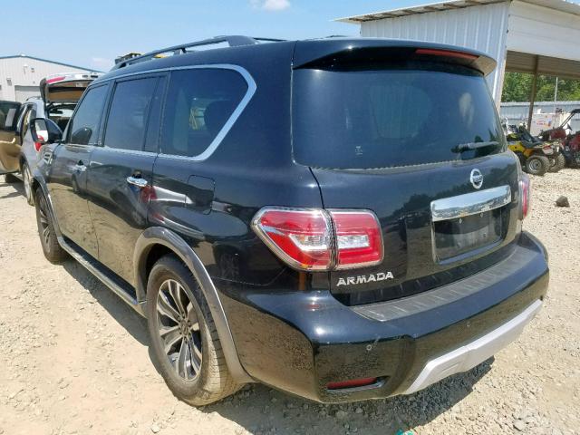 JN8AY2ND2H9010688 - 2017 NISSAN ARMADA SV BLACK photo 3