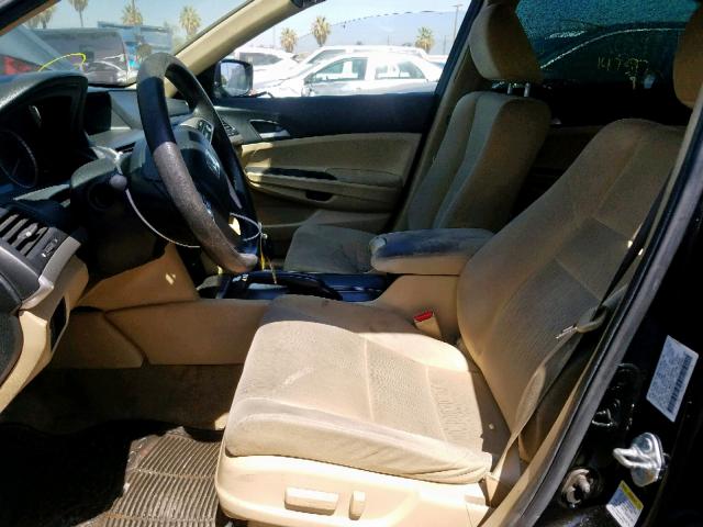 1HGCP2F41CA060352 - 2012 HONDA ACCORD LXP BLACK photo 5