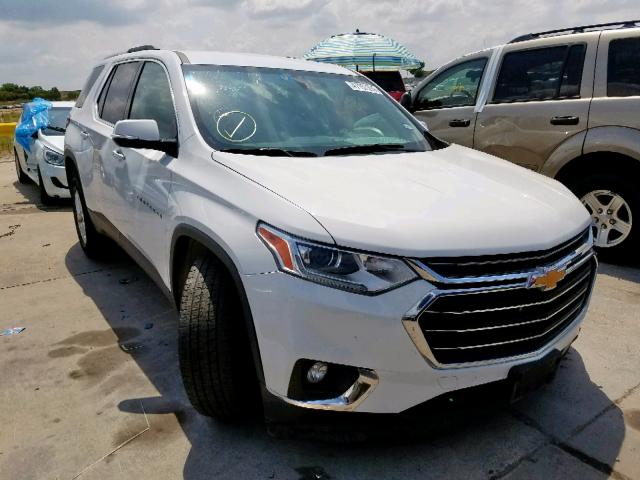 1GNEVGKW9JJ120299 - 2018 CHEVROLET TRAVERSE L WHITE photo 1