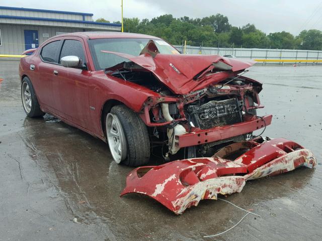 2B3LA73W56H495580 - 2006 DODGE CHARGER SR RED photo 1