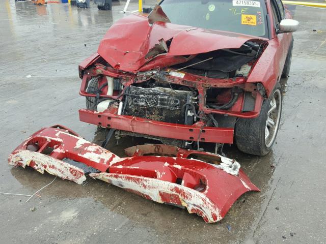 2B3LA73W56H495580 - 2006 DODGE CHARGER SR RED photo 9