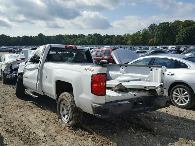 1GCNKNEC8GZ100580 - 2016 CHEVROLET SILVERADO WHITE photo 3