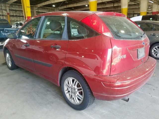 3FAFP37323R145008 - 2003 FORD FOCUS ZX5 RED photo 3