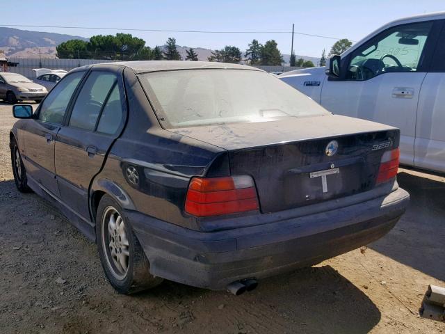 WBACD4327VAV46959 - 1997 BMW 328 I AUTO BLACK photo 3