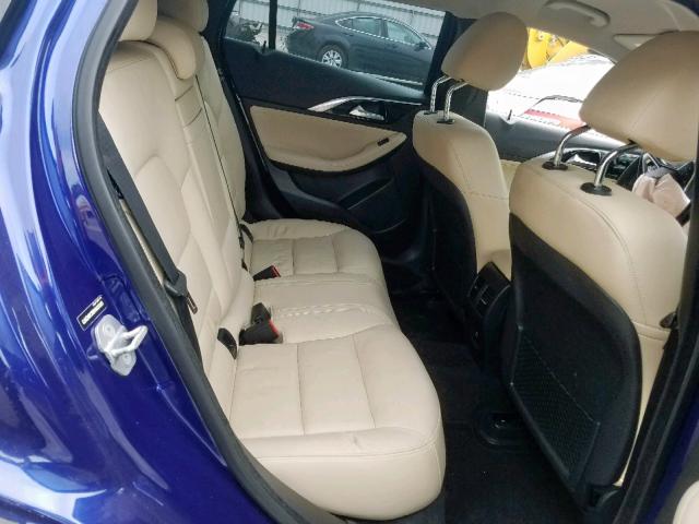 SJKCH5CR9HA035085 - 2017 INFINITI QX30 BASE BLUE photo 6