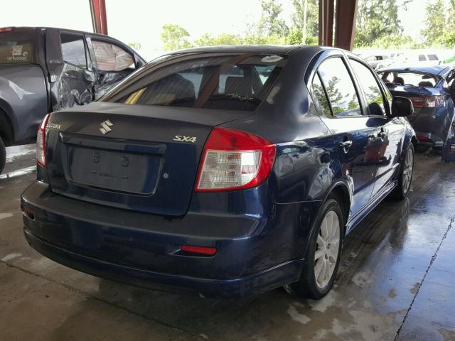 JS2YC414885100595 - 2008 SUZUKI SX4 BLUE photo 4