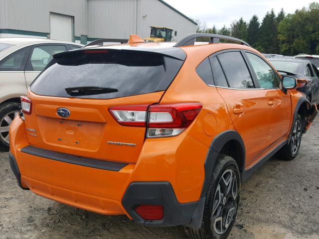 JF2GTAJCXJH247308 - 2018 SUBARU CROSSTREK ORANGE photo 4