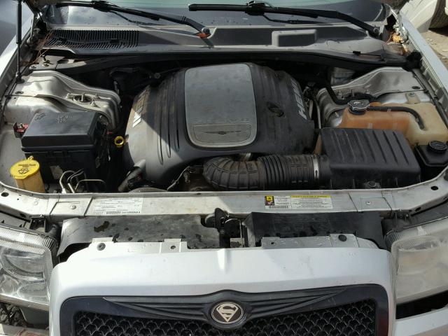 2C3KA63H58H229392 - 2008 CHRYSLER 300C SILVER photo 7