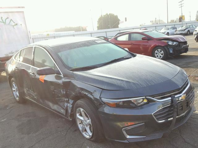 1G1ZB5ST5HF166389 - 2017 CHEVROLET MALIBU LS 灰色 照片 1
