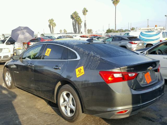 1G1ZB5ST5HF166389 - 2017 CHEVROLET MALIBU LS 灰色 照片 3