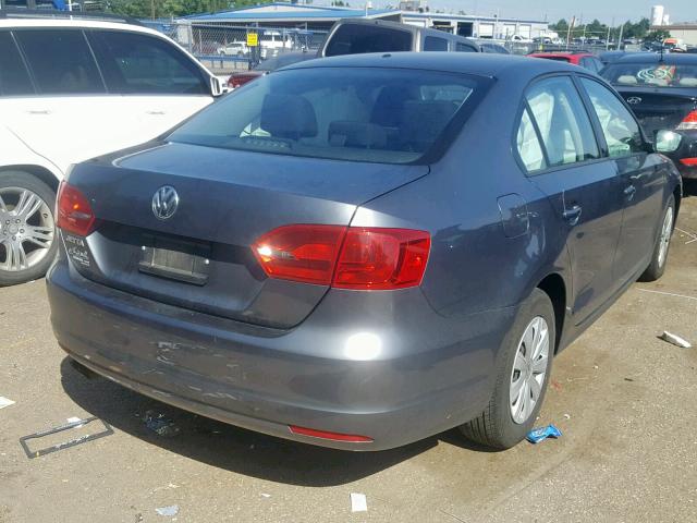 3VW2K7AJ1EM354646 - 2014 VOLKSWAGEN JETTA BASE 石墨色 照片 4