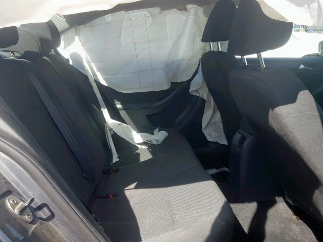 3VW2K7AJ1EM354646 - 2014 VOLKSWAGEN JETTA BASE 石墨色 照片 6