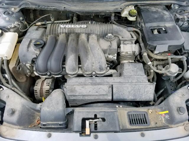 YV1MS390X92443090 - 2009 VOLVO S40 2.4I GRAY photo 7