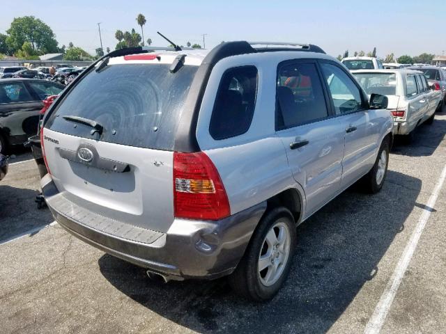 KNDJF724657124848 - 2005 KIA NEW SPORTA GRAY photo 4