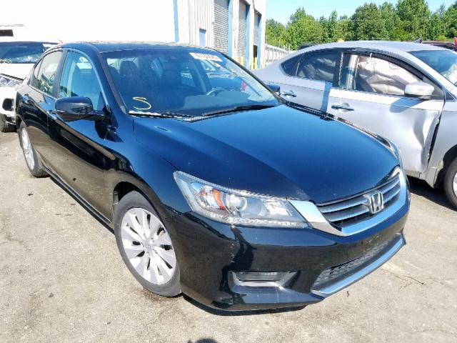 1HGCR2F89FA075263 - 2015 HONDA ACCORD EXL BLACK photo 1