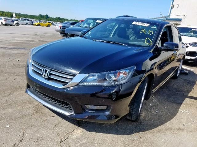 1HGCR2F89FA075263 - 2015 HONDA ACCORD EXL BLACK photo 2