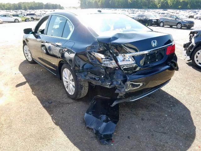 1HGCR2F89FA075263 - 2015 HONDA ACCORD EXL BLACK photo 3