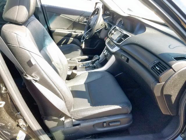 1HGCR2F89FA075263 - 2015 HONDA ACCORD EXL BLACK photo 5