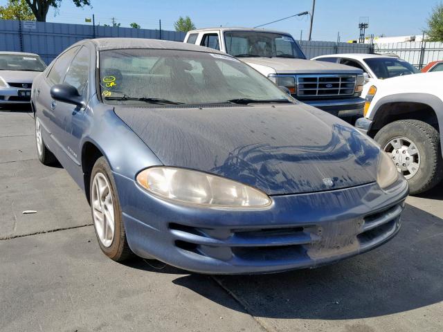 2B3HD46R6YH240747 - 2000 DODGE INTREPID BLUE photo 1