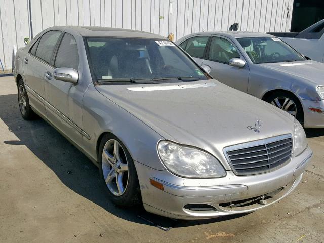 WDBNG75J15A438392 - 2005 MERCEDES-BENZ S 500 SILVER photo 1