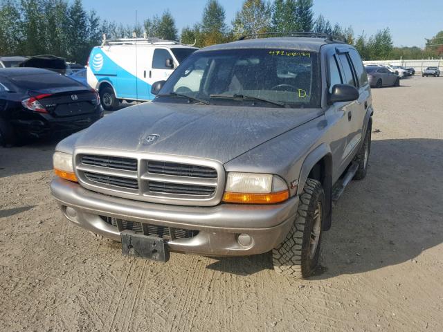 1B4HS28Y0XF634819 - 1999 DODGE DURANGO SILVER photo 2