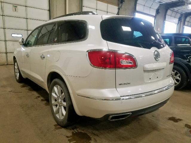 5GAKVCKD8FJ317167 - 2015 BUICK ENCLAVE WHITE photo 3