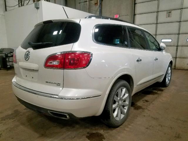 5GAKVCKD8FJ317167 - 2015 BUICK ENCLAVE WHITE photo 4