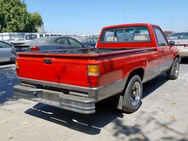 JT4RN55R5G0197786 - 1986 TOYOTA PICKUP 1/2 RED photo 4