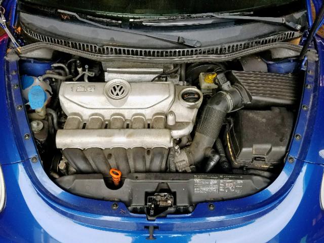3VWRW31C67M519364 - 2007 VOLKSWAGEN NEW BEETLE ლურჯი ფოტო 7